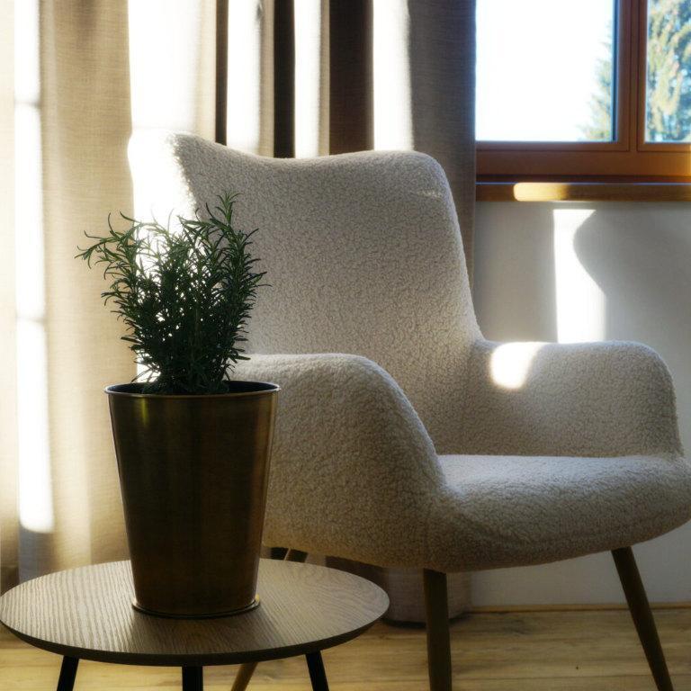 Interiér apartmánu v Šaletu